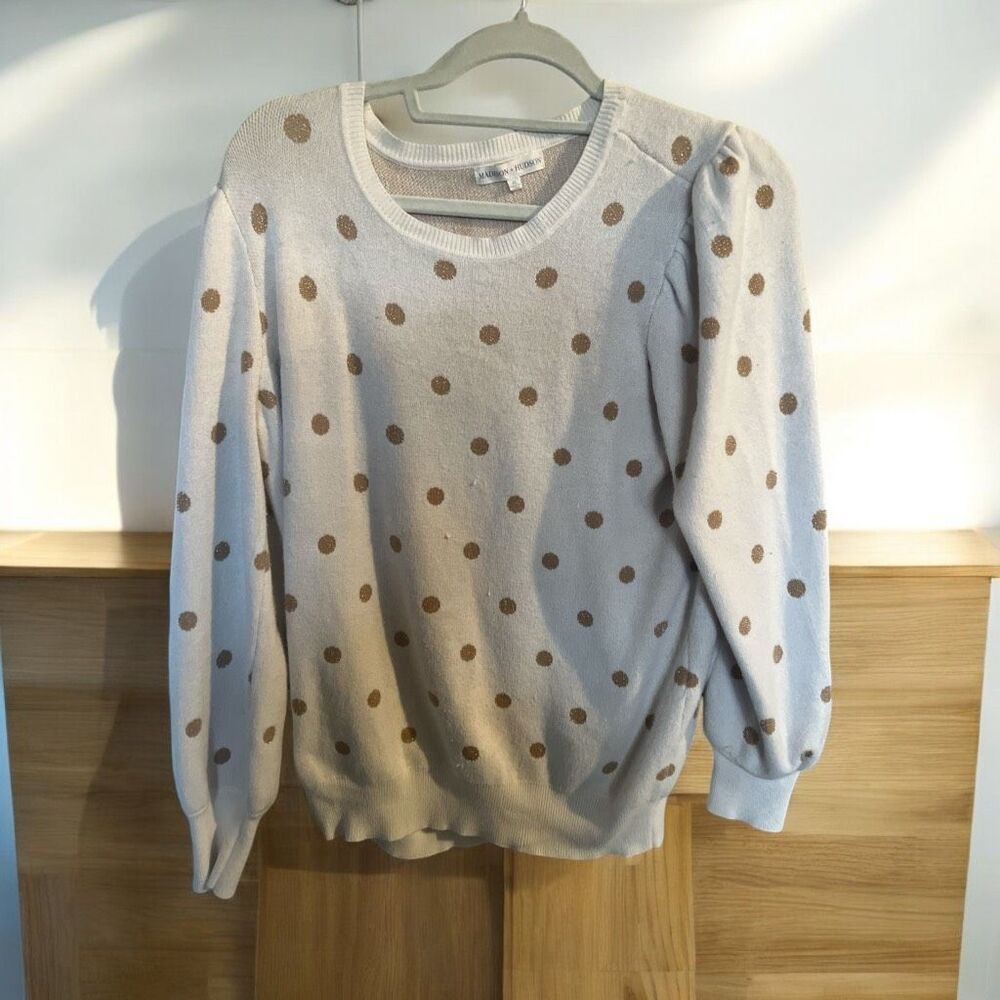 Madison Hudson XL womens polka dot sweater